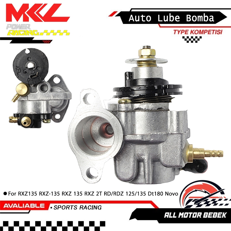 Auto Lube Bomba de Óleo Original RXZ135 RXZ-135 2T RD/RDZ 125/135 Dt180 Novo