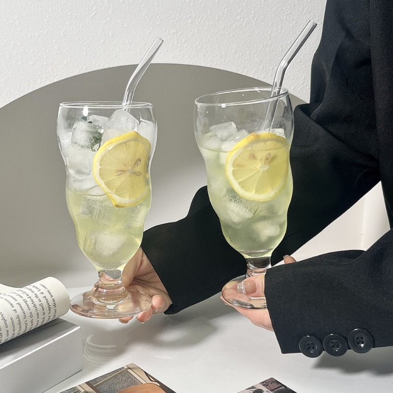 Copo De Suco De Frutas Com Pés Altos , Personalidade Irregular , Coquetel , Água De Refrigerante , Chá , Vidro De Bebida