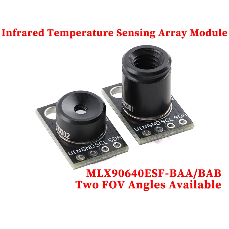 MLX90640ESF BAA BAB IR Módulo De Sensor De Imagem Térmica Matriz De Temperatura Infravermelha Sem Contato
