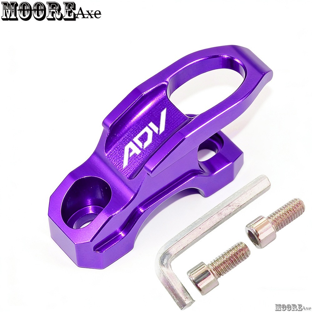 Mooreaxe Para HONDA ADV 150 160 350 2015-2025 2026 CNC Motocicleta Gancho Modificação Capacete Suporte Fixação Acessório