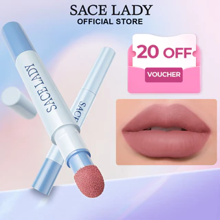 Cushion Labial SACE LADY Textura Creme em Pó com Acabamento Mate de Longa