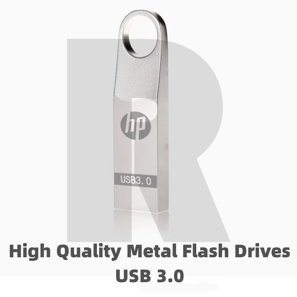 Anel De Suspensão HP Metal USB 3.0 Unidade De Alta Velocidade 1GB 2GB 4GB 8GB 16GB 32GB 64GB 128GB 2TB Pendrive À Prova