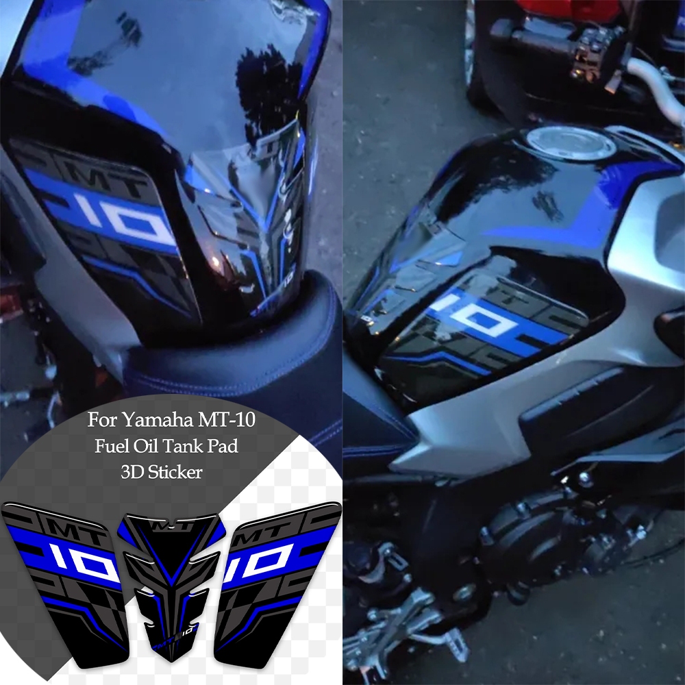 Motocicleta Para Yamaha MT10 FZ10 FZ MT-10 SP Tanque Almofada Apertos Kit De Óleo Combustível Gás Joelho Protetor Hiper