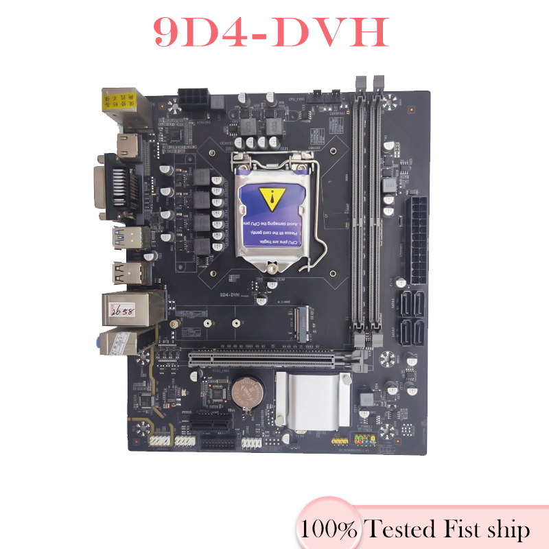 Para Onda 9D4-DVH Placa-Mãe 32GB HDMI M . 2 LGA 1151 DDR4 Micro ATX 100 Série Mainboard Testado