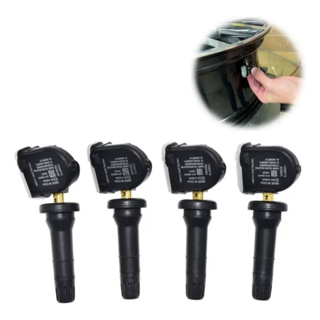 4 Pcs Sensor Pressão Pneus Para Tpms Onix Cobalt Cruze