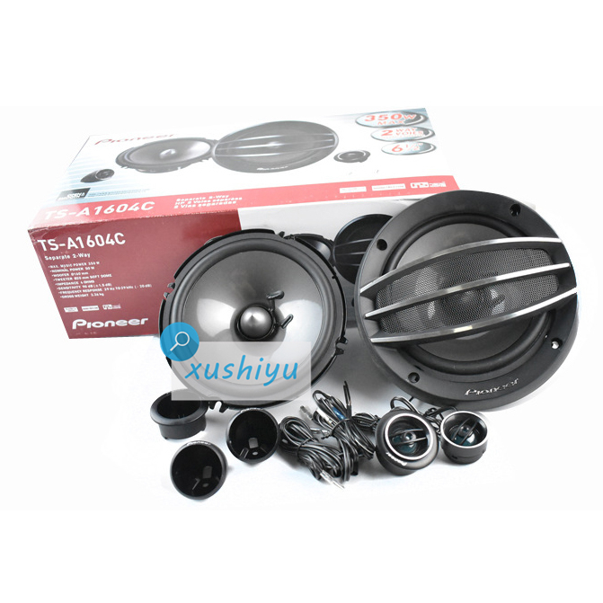 Alto-falante Crossover Pioneer de 6.5 polegadas TS-1604C Áudio para carro