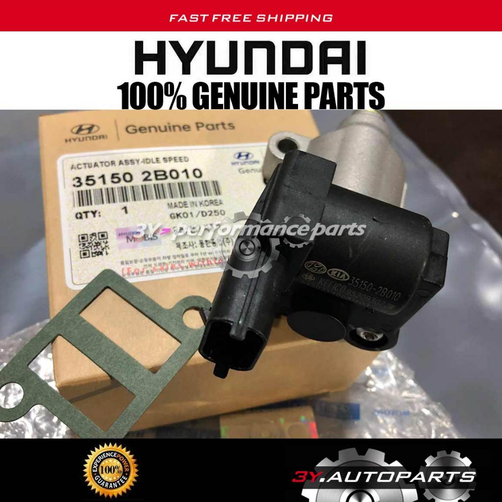 Válvula De Velocidade Lenta Genuína HYUNDAI 35150-2B010 , SENSOR [351502B010/2B000] AVANTE , I10 1.25CC , KIA FORTE 1.6