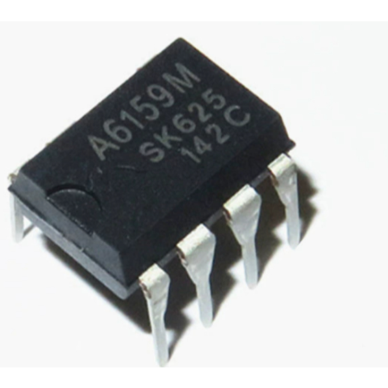 2 pçs novo Original STR-A6159 a6159 DIP-7 plugue reto A6159M módulo de alimentação LCD potência comumente usado IC