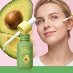 QUIYUM Abacate Ceramidas Soro 30ml Facial Hidratante Profundo Com 5X Niacinamida Ácido Hialurônico CICA Reparação De Bar