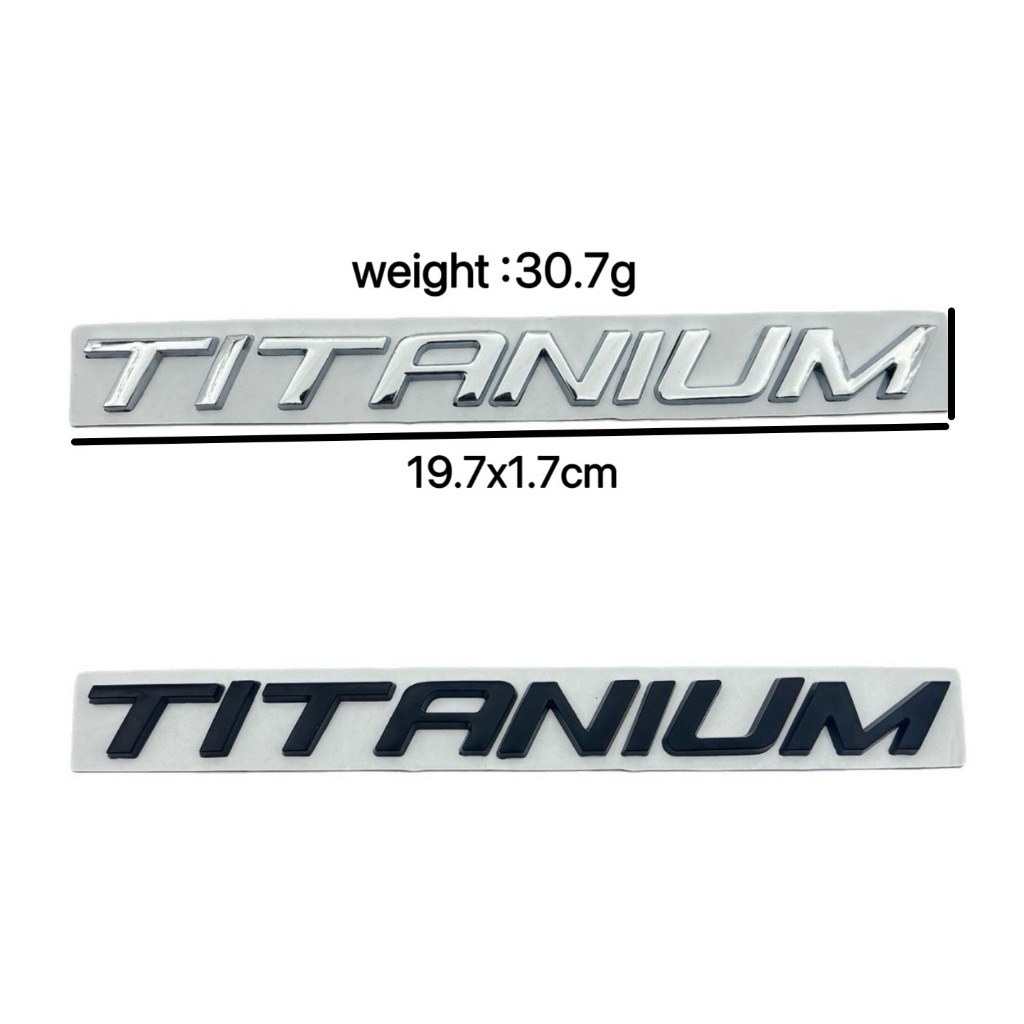 1 Pçs 3D Metal Titânio Logotipo Emblema Letras Tronco Do Carro Para Ford Focus Fusion S Max Mondeo Mk4 Adesivo Acessório