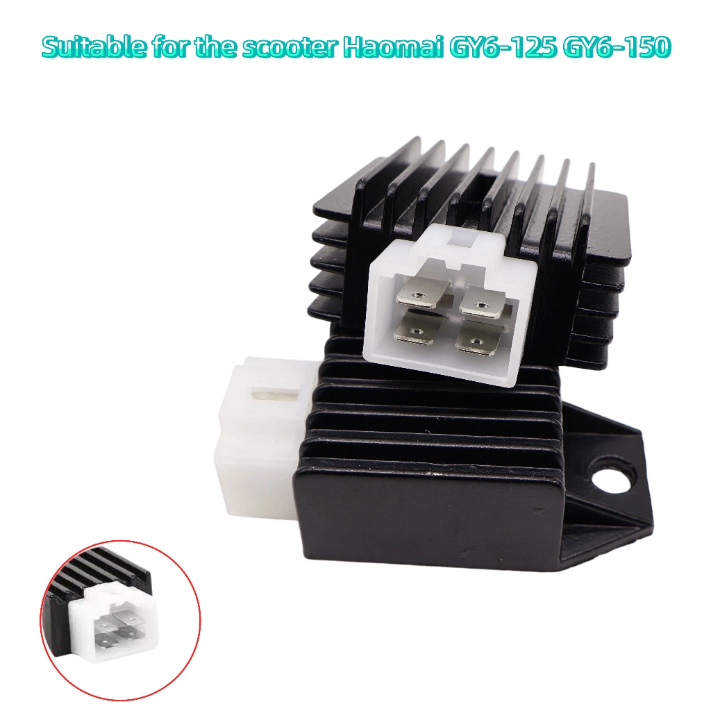Retificador Regulador De Meia/Onda – 12V Para JH70 Jialing 90 Lifan 110 Motocicleta Scooter Universal