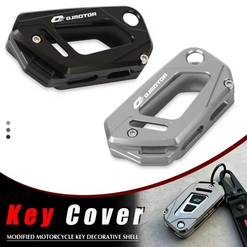 Motocicleta CNC Alumínio Chave Capa Caso Escudo Chaves Proteção Para QJMOTOR SRK600RR VOGE DS625X DSX525 DS525X