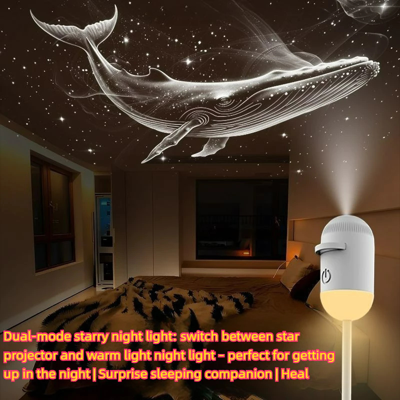 TechVibe Starry Sky Mini Galaxy Light Projetor Para Sala De Estar Quarto Decoração De Casamento Luz Noturna Dormir Alime