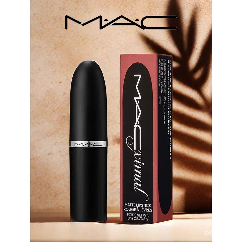 Novo Batom Matte Mac 3.5g, Maquiagem Luxuosa, Batom Matte Mac Kiss Batom 3.5g …