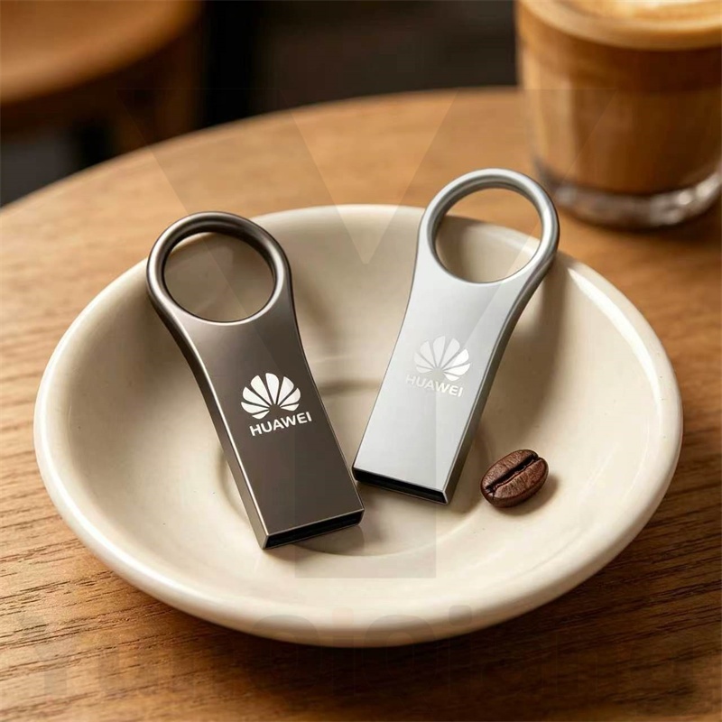 Metal Circle Criativo Mini Flash Drive De Alta Velocidade 1GB 2GB 4GB 8GB 16GB 32GB 64GB 128GB 2TB Pendrive À Prova D'ág