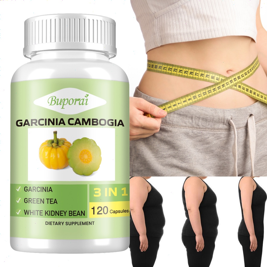 Buporai-Suplemento 3 Em 1 , Rico Garcinia Cambogia Orgânica , Adequado Para Adultos-Sem Glúten