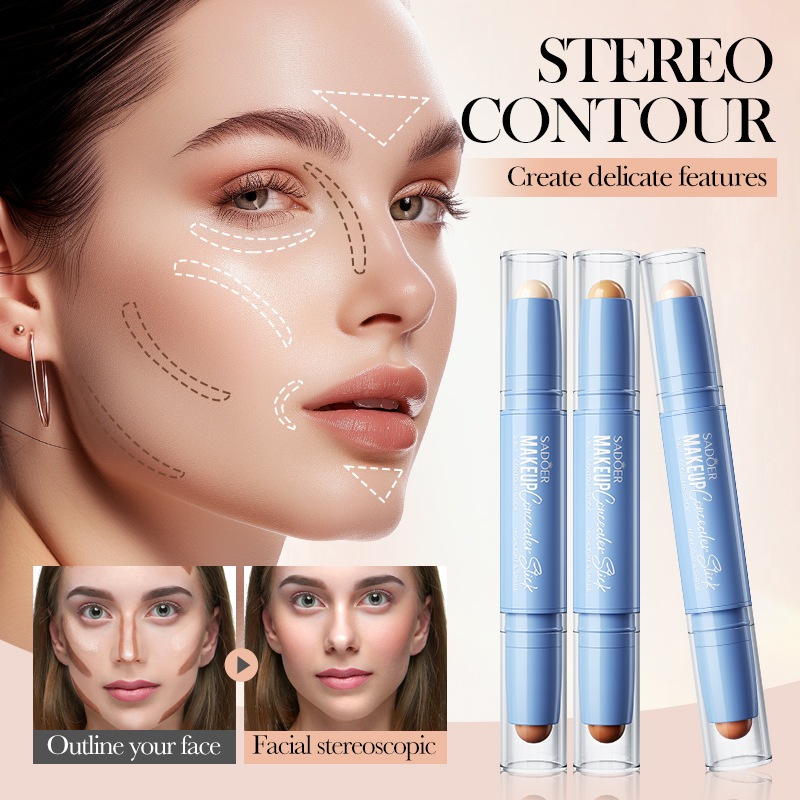 SADOER Contour Stick , Corretivo E Base De Maquiagem De Longa Duração BB Cream