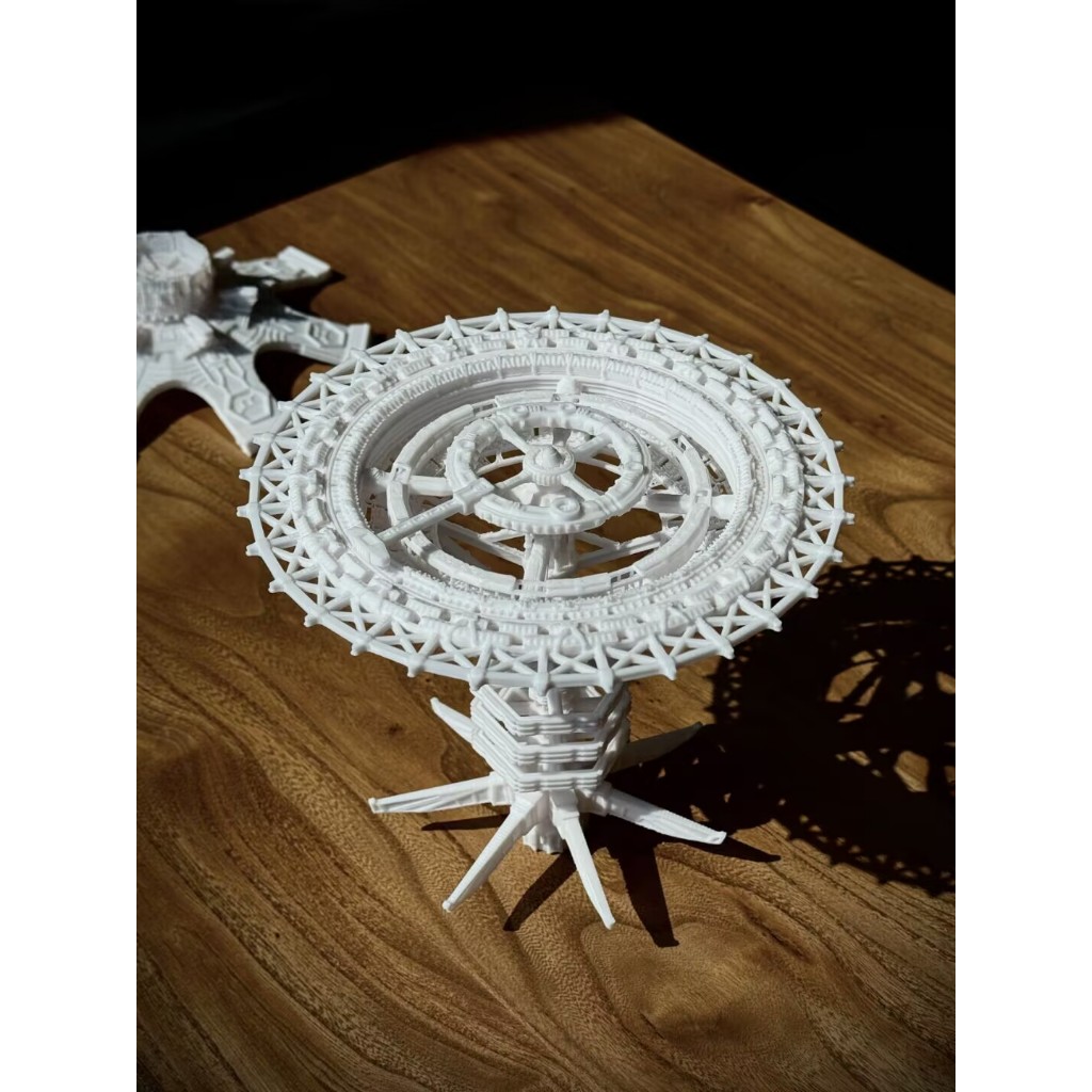 Três peças romance terra espaço exterior Base nave espacial montagem modelo bloco de construção brinquedo presente anive
