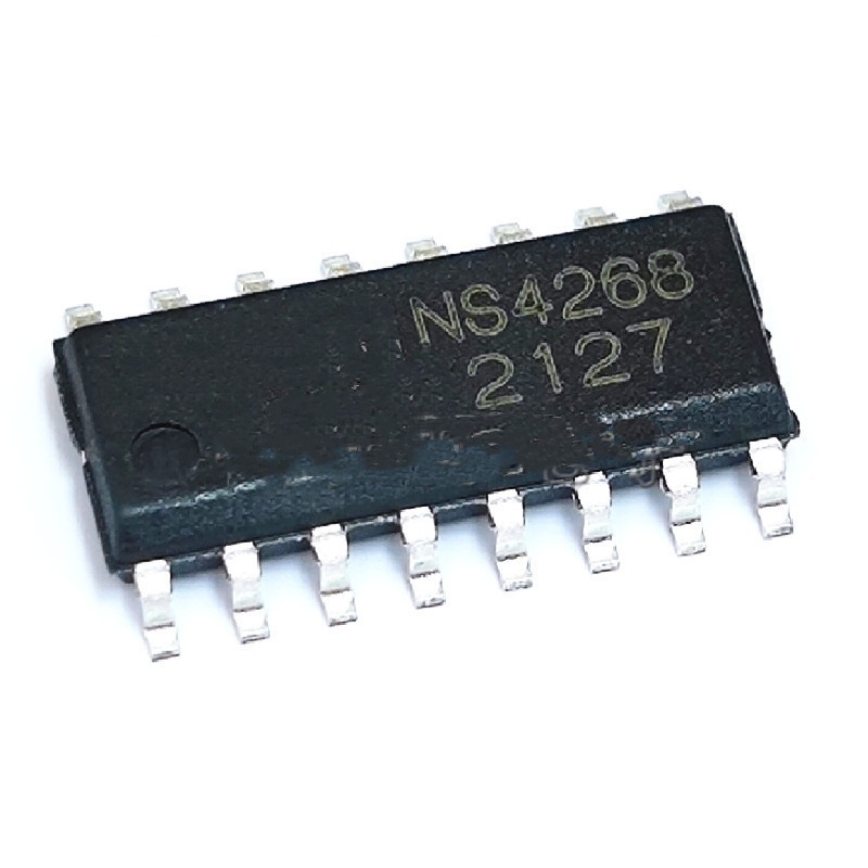 Chip S4268 4268 SOP16 3W Chip amplificador de potência de áudio classe D de canal duplo