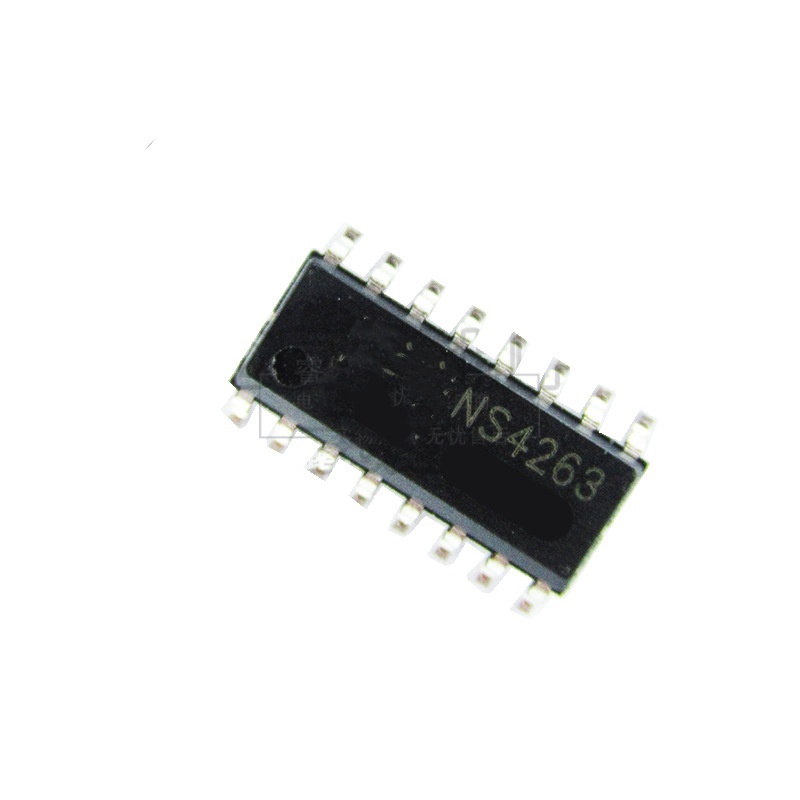 Chip NS4263 SOP-16 3W Chip amplificador de potência de áudio de canal duplo