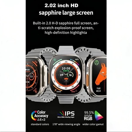 Detalhes do Kit Smartwatch Relógio Inteligente Tudo-Em-Um Com Fones I15 TWS X8 2.2 Polegadas Função Completa