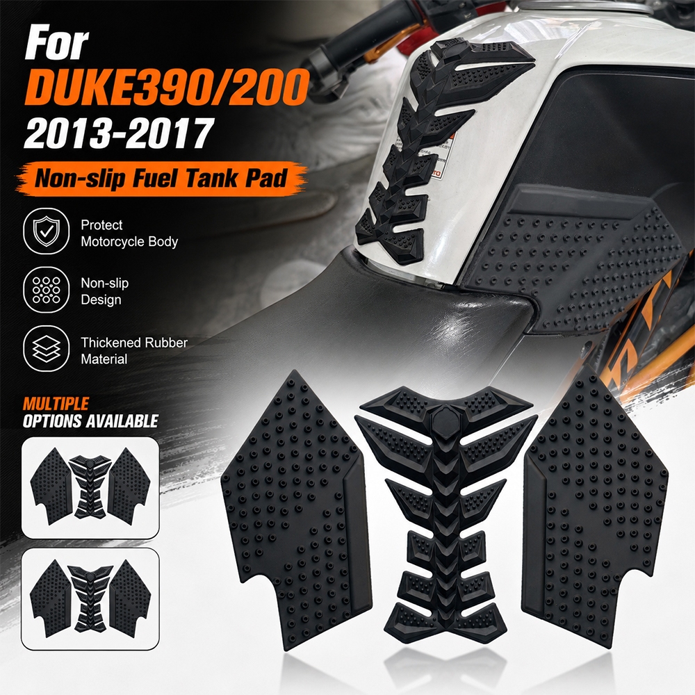 Adequado Para KTM DUKE125 200 duke390 2013-2017 Almofada Do Tanque Da Motocicleta Adesivo Decalque Protetor De Tração 3D