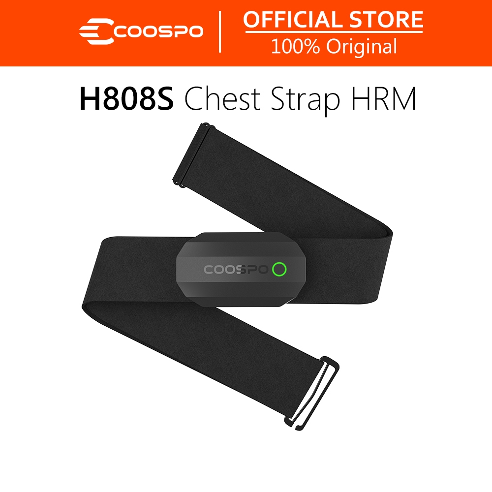 COOSPO Bluetooth Monitor De Freqüência Cardíaca Cinta Torácica H808S , ANT + BLE HR Peito