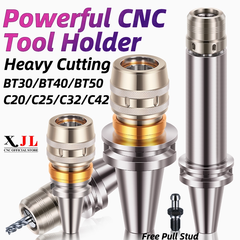 Suporte De Ferramenta Poderoso BT30 BT40 BT50 , Alta Precisão Resistência , Centro De Usinagem CNC , Corte Pesado , Mand