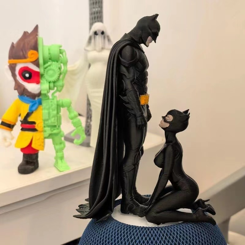 Decorações do Batman Decorações de mesa clássicas Decorações para casa Catwoman Decorações Suprimentos de decoração