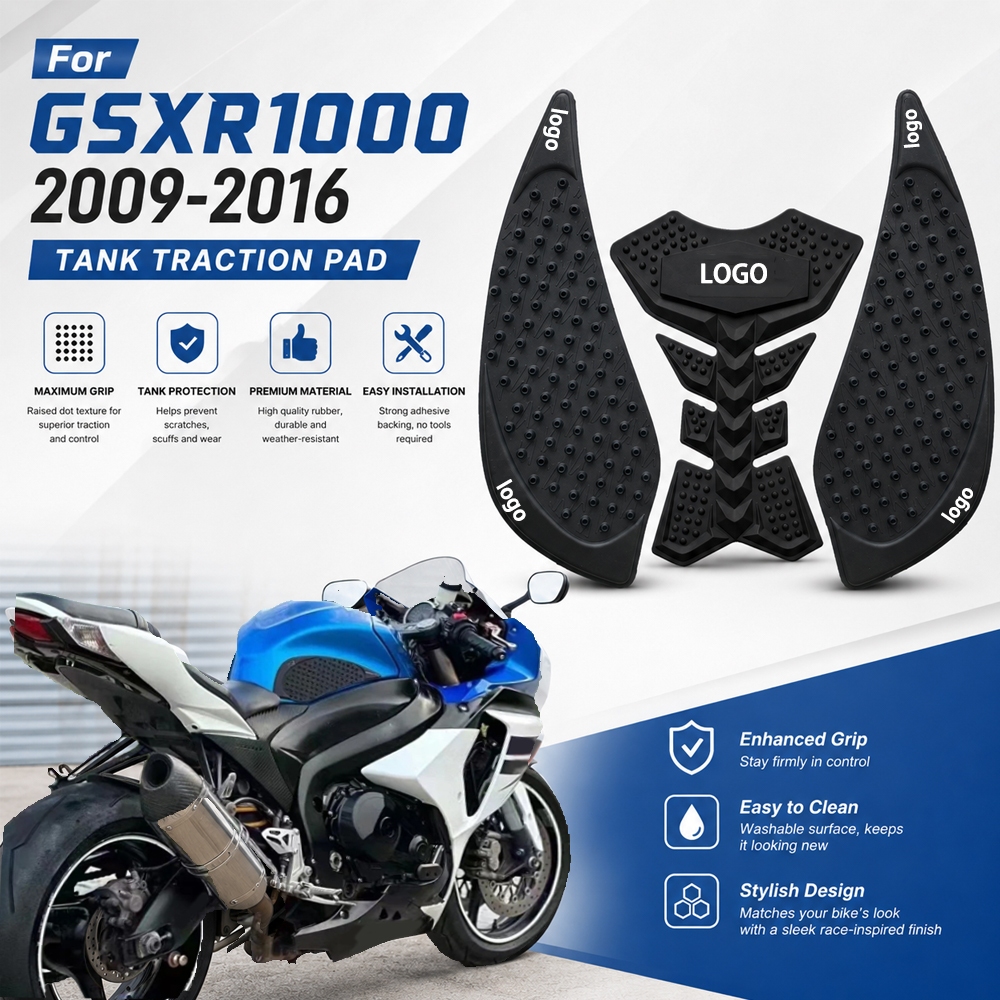 Para SUZUKI GSXR1000 gsxr 1000 09-16 Almofada Do Tanque Da Motocicleta , Protetor De Combustível Decalques Gás Adesivos