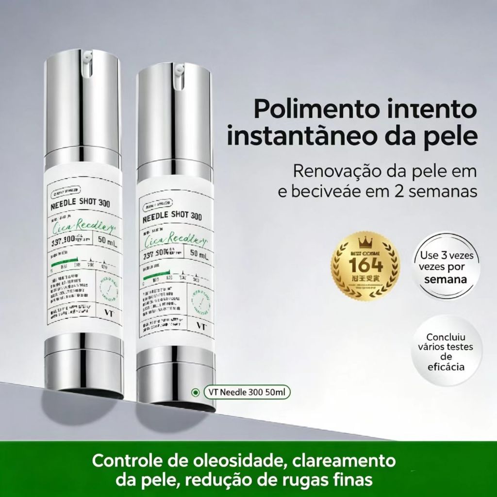 Sérum Reedle Shot 100 e 300 50ml Controla Oleosidade, Reduz
