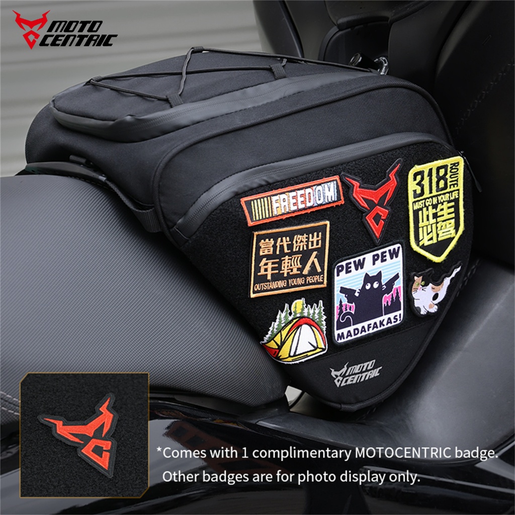 Bolsa Túnel Moto Impermeável 15L MOTOCENTRIC Mochila Scooter Premium PCX NMAX ADV