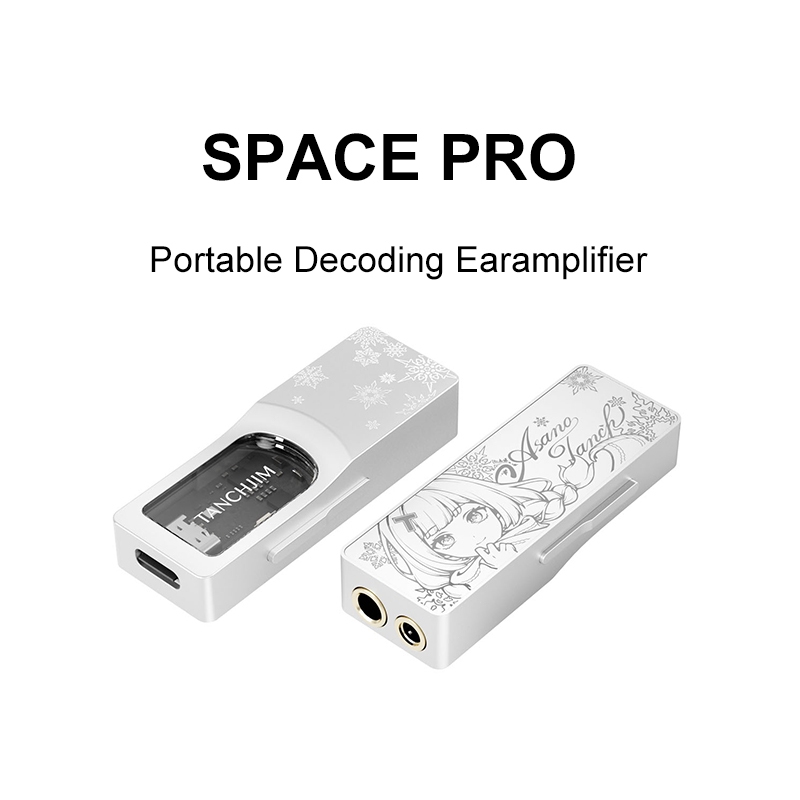 Amplificador TANCHJIM SPACE PRO 3.5/4.4 Saída De Telefone Mini USB AMP Dual CS43198 DACs
