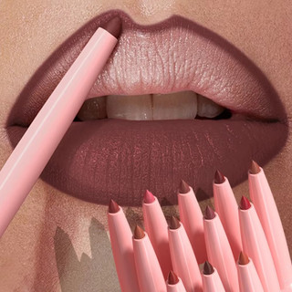 Caneta Delineadora Labial De Longa Duração , À Prova D'água De Suor , Fácil Coloração , Sem Desbotamento , Renderização 