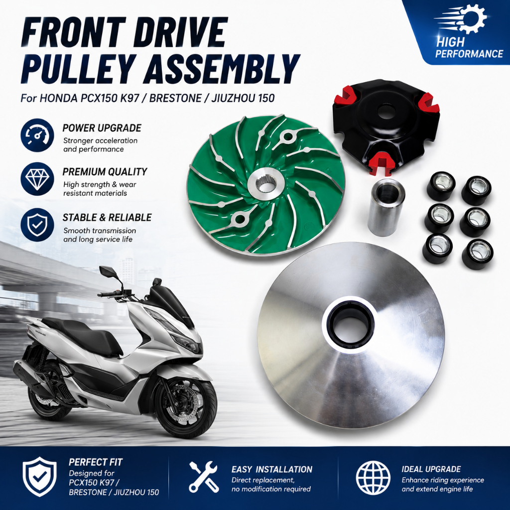 Conjunto Do Variador CVT Da Polia De Acionamento Dianteiro Para Honda PCX150 K97 Brestone Jizhou 150