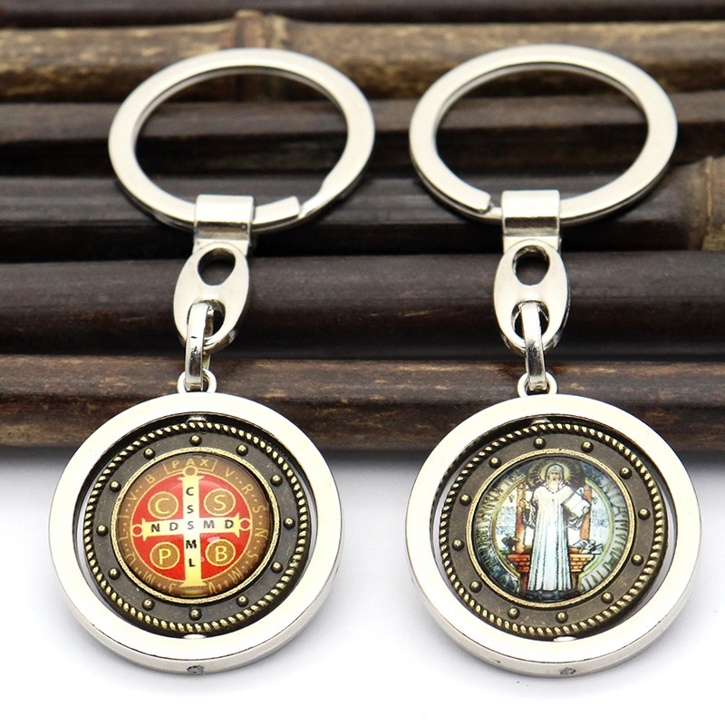 Pingente Giratório De Metal Vintage-Colar , Carro E Chaveiro Pendurados | Kit De Acessórios De Joias Faça Você Mesmo