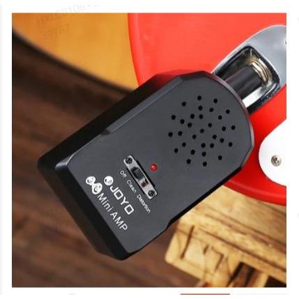 Iniciantes Must-Have JOYO JA-01 com bateria Mini amplificador de guitarra elétrica fone de ouvido plugue reto