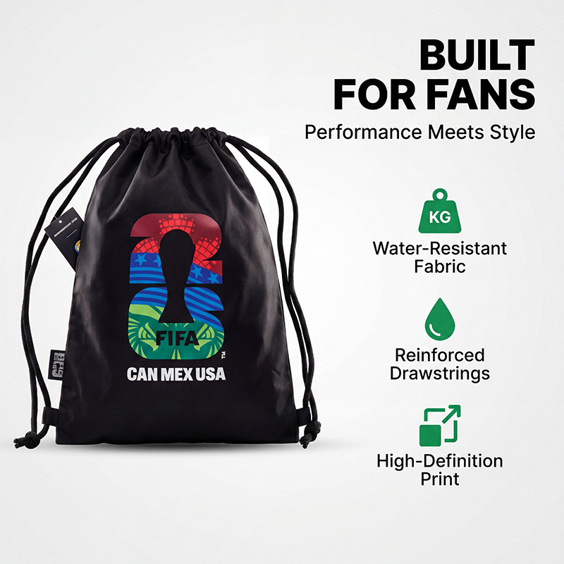 FIFA Copa Do Mundo BK60 Bolsa Com Cordão Para Edições Coloridas E Clássicas , Mochila Fãs