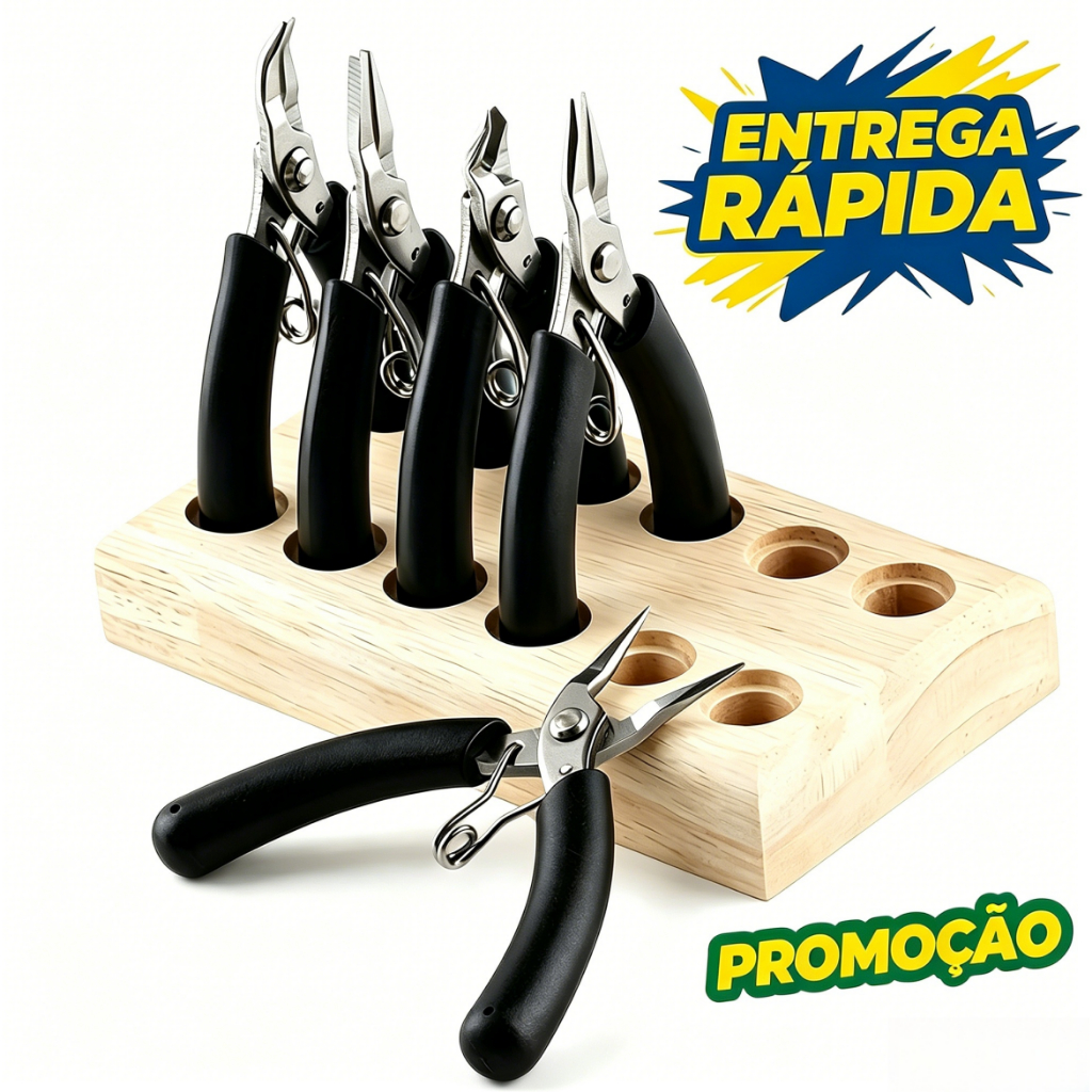 Kit 4 Mini Alicates De Precisão , Ferramenta DIY Para Joias , Artesanato E Reparo Eletrônico