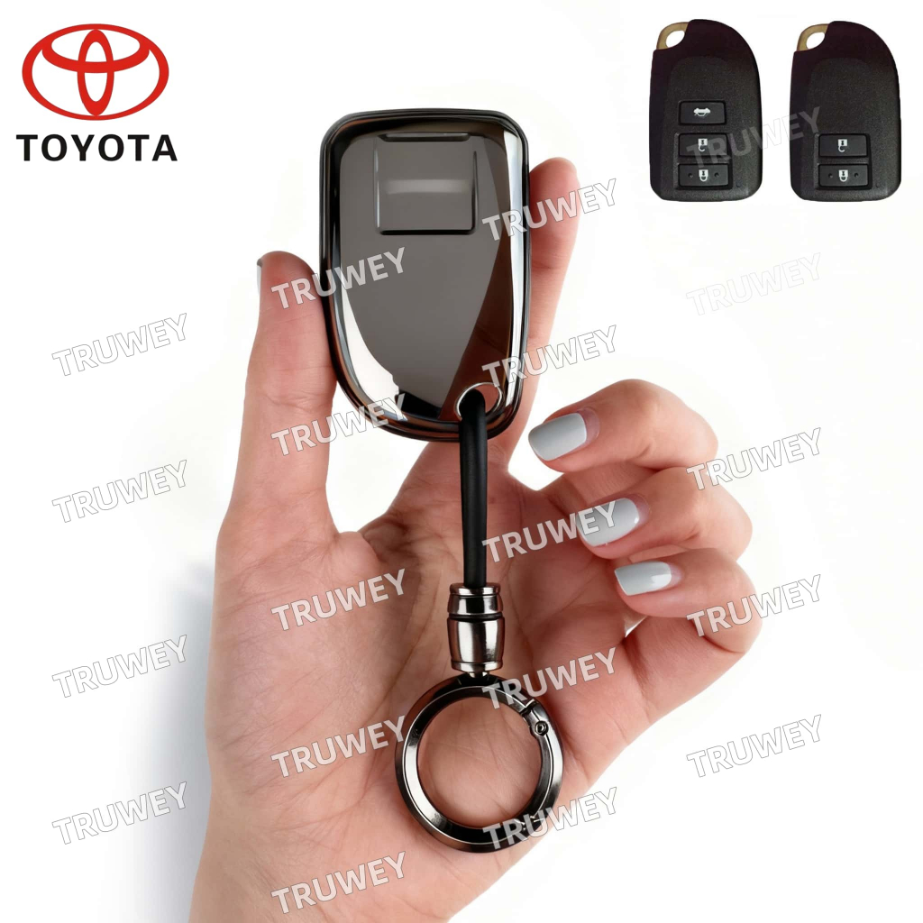 Para Toyota Yaris Yarisl X Hiace Vios Versão Camry Corolla Chave Capa Chaveiro Titular Acessórios Do Carro
