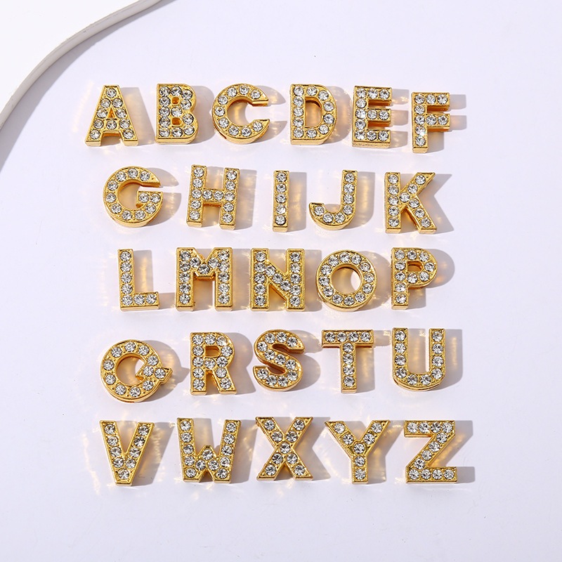 Letras de liga dourada brilhante, nome ou frase personalizada personalizado suspensórios de cueca