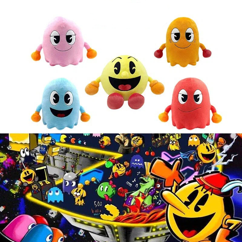 Pac-Man Pelúcia pac man world Presente popular
