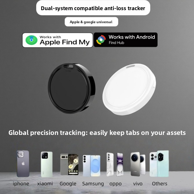 GPS Locator Smart Air Tag Bluetooth Tracker for iPhone Android Automobiles-Pet-Child