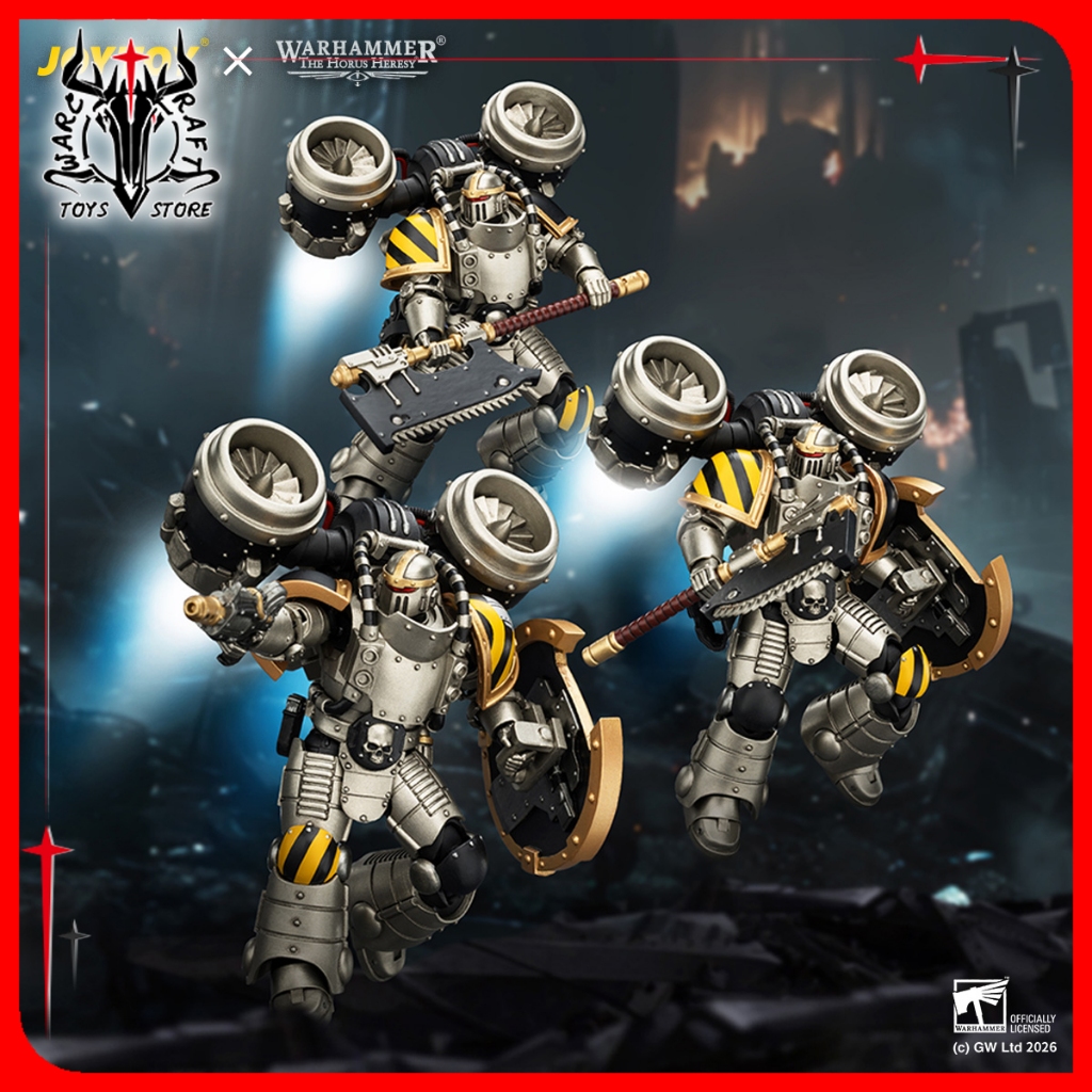 2026.8joytoy Warhammer " The Horus Heresy " Iron Warriors MkII Assault Sargento E Legionário Figura De Ação Em Escala 1