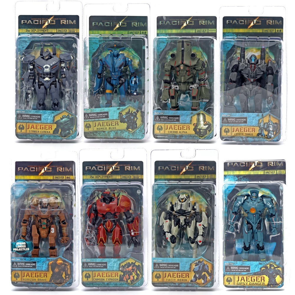 NECA Pacific Rim mecha Batalha Danos wanderer Alpha Eureka Tango Lobo Modelo Móvel Mão Para Fazer
