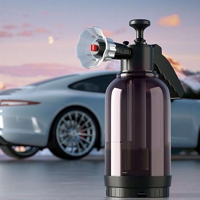 Pulverizador Snow Foam Manual 2 Litros com 2 Bicos para Lavadora de Espuma Profissional