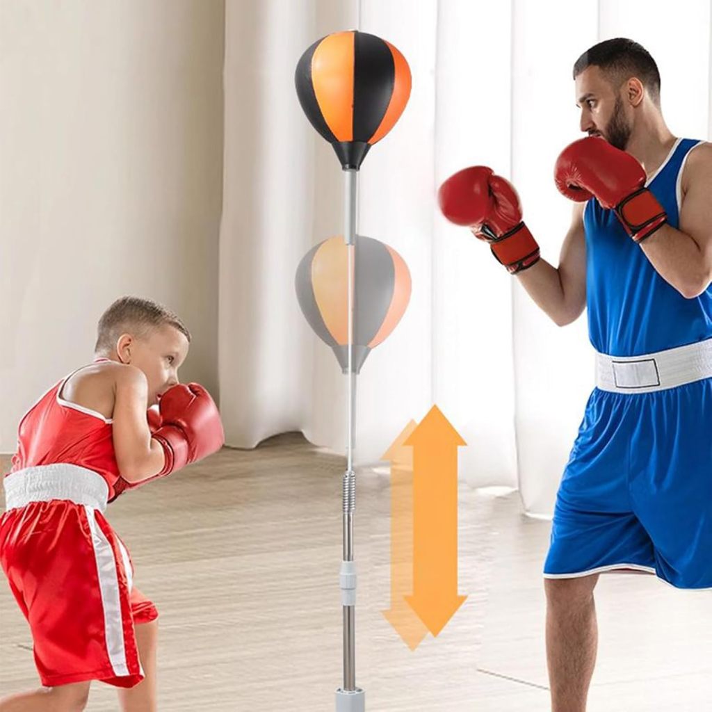 Altura ajustável velocidade bola treinamento doméstico artes marciais boxe alvo treinamento de descompressão Vertical Do