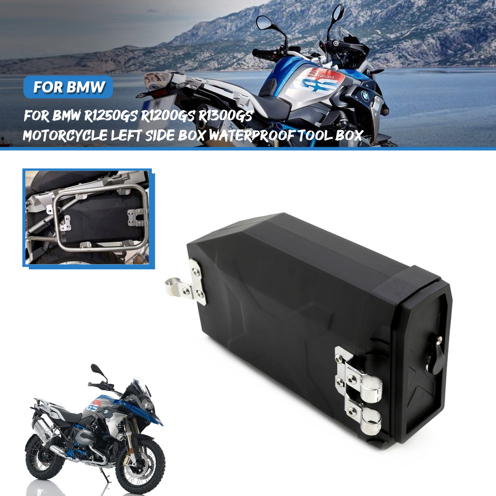 Caixa De Ferramentas Lateral Interna , Armazenamento Modificada Para BMW R1200GS Água Pássaro Benelli TRK502 Ajuste Baix