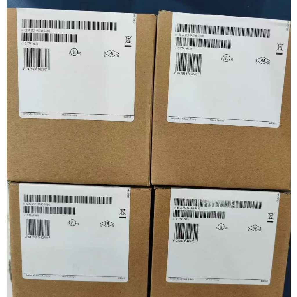 Módulo PLC Siemens S 7-1200 Série CPU 1212C 6ES7 212-1AE40-0XB0 Novo Original