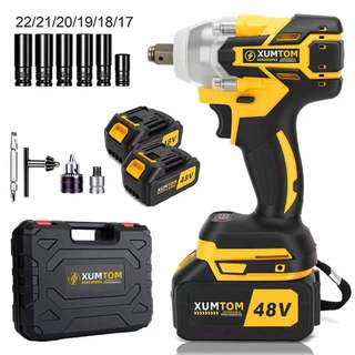 Chave de impacto 3 em 1 Profissional Elétrica Sem Fio 450N.M Parafusadeira Furadeira Brus…